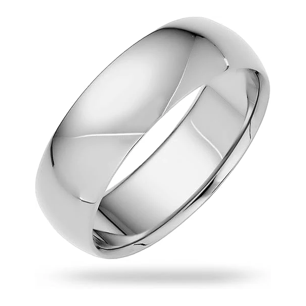 6mm Solid Gold Wedding Band