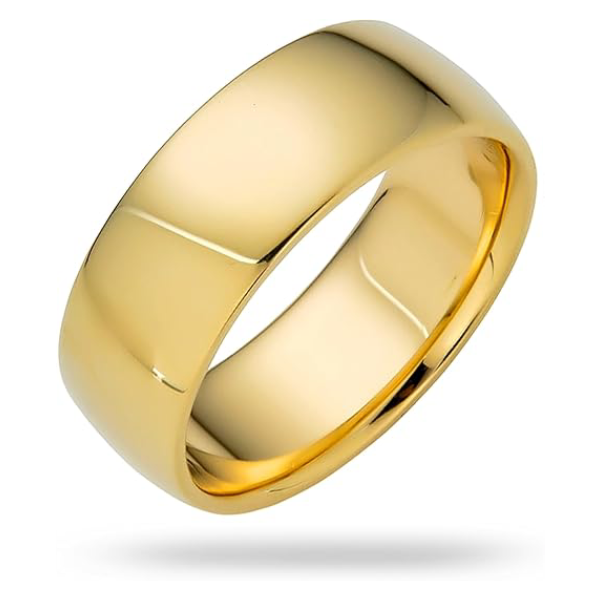 7mm Solid Gold Wedding Band