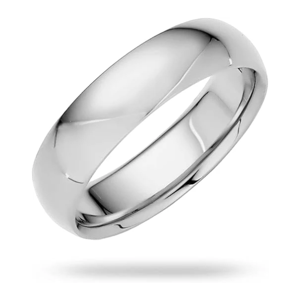 5mm Solid Gold Wedding Band