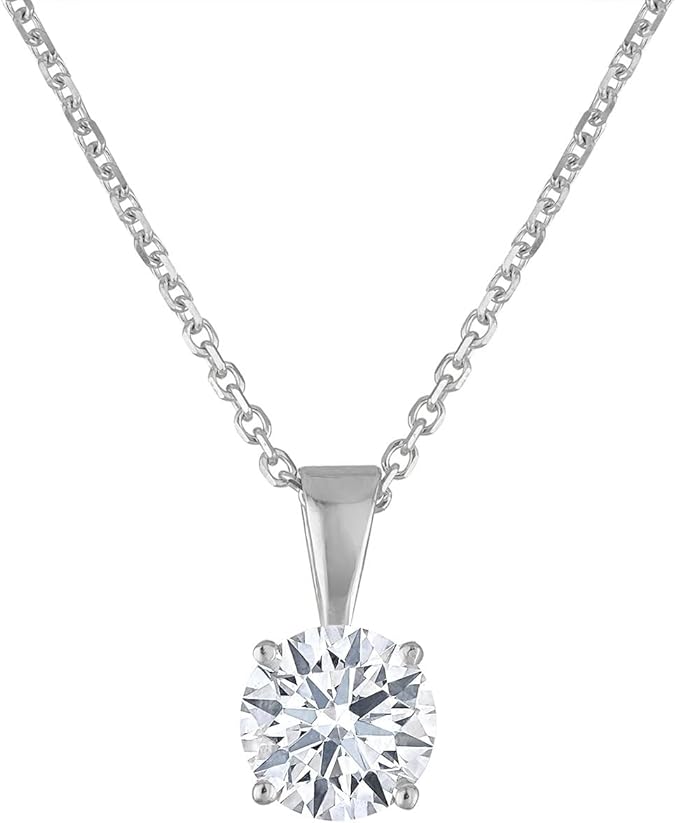 Solitaire Diamond Necklace