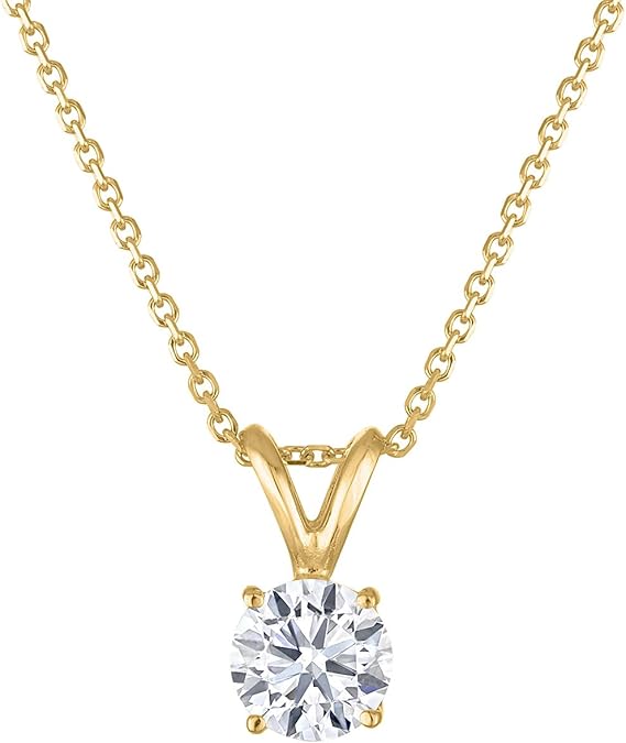 Solitaire Diamond Necklace