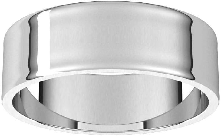 6mm Solid Gold Wedding Band, Yellow or White Gold Ring, Comfort Fit 10k or 14k Womens and Mens Wedding Band
