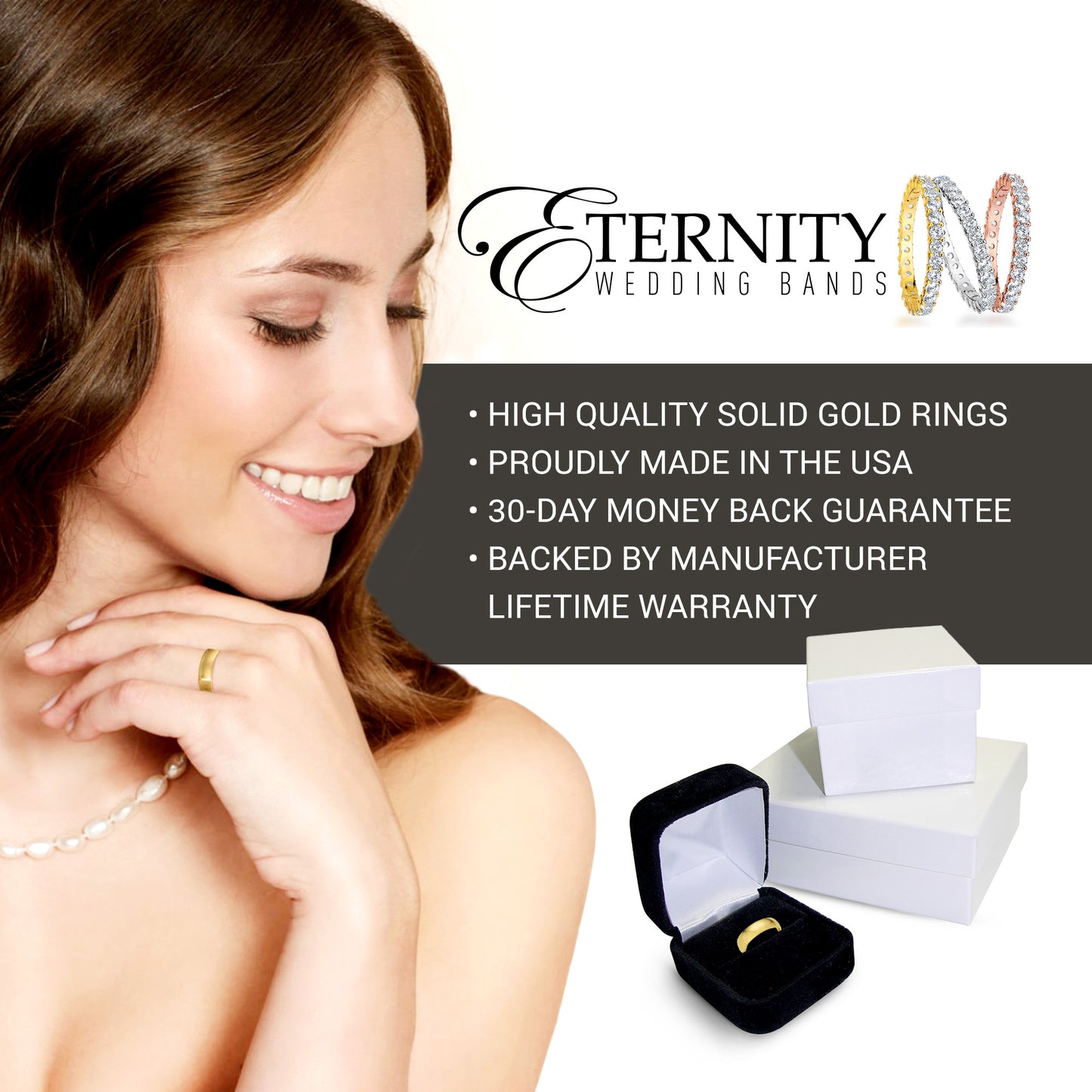 5mm Solid Gold Wedding Band