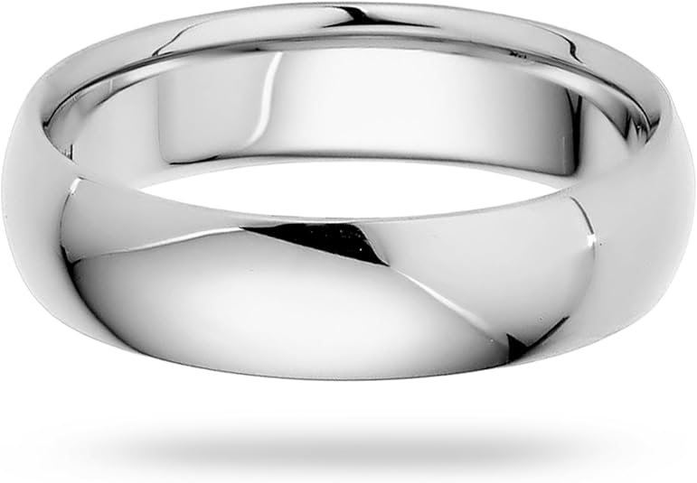 5mm Solid Gold Wedding Bands for Women or Men, 10k or 14k Gold Rings, Comfort Fit Womens and Mens Wedding Ring - Premium Collection from EWB