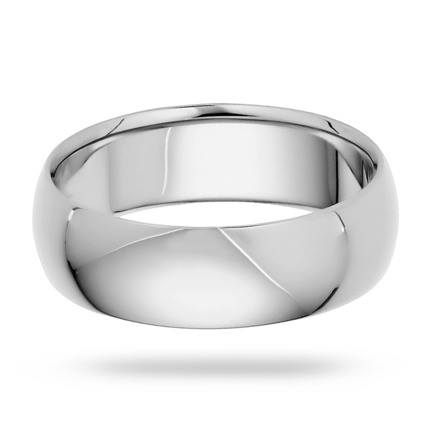 6mm Solid Gold Wedding Band