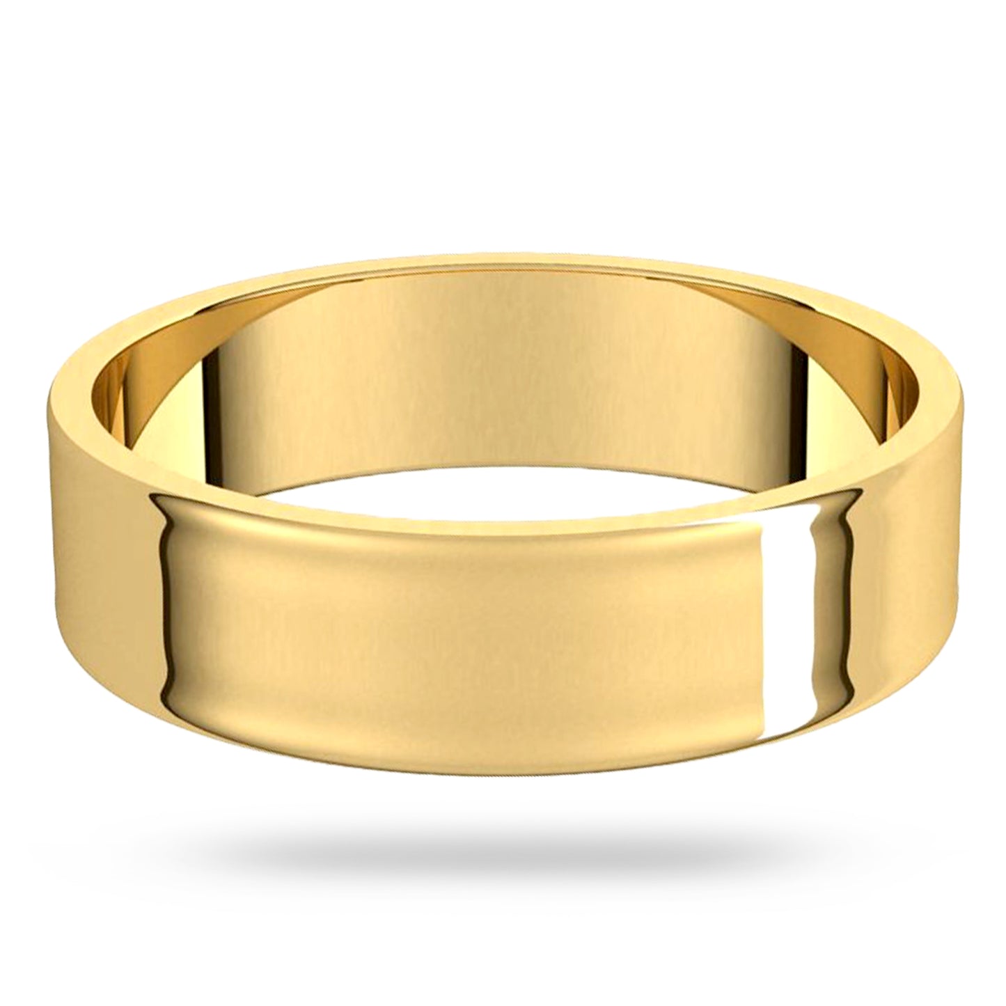 5mm Solid Gold Wedding Band