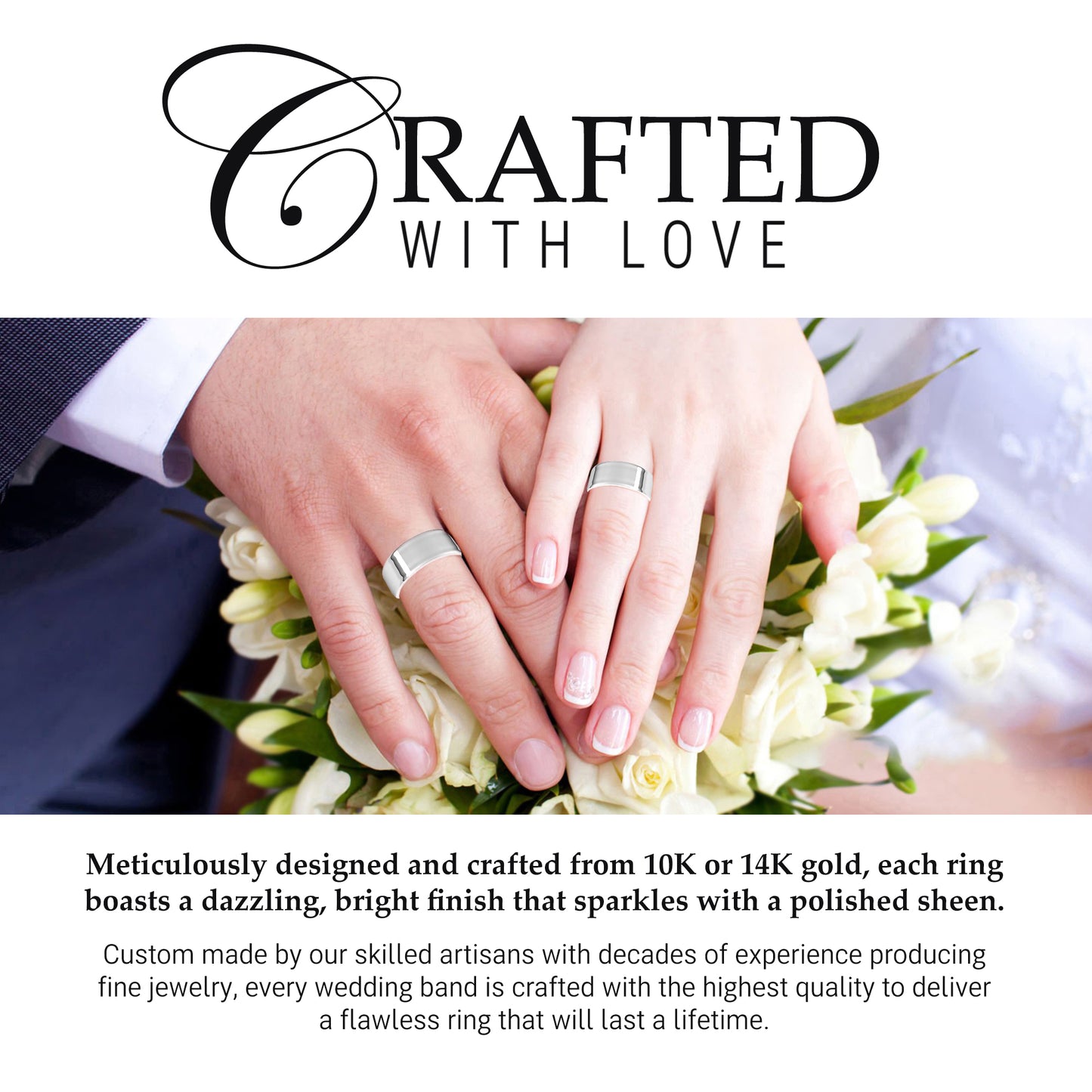 7mm Solid Gold Wedding Band