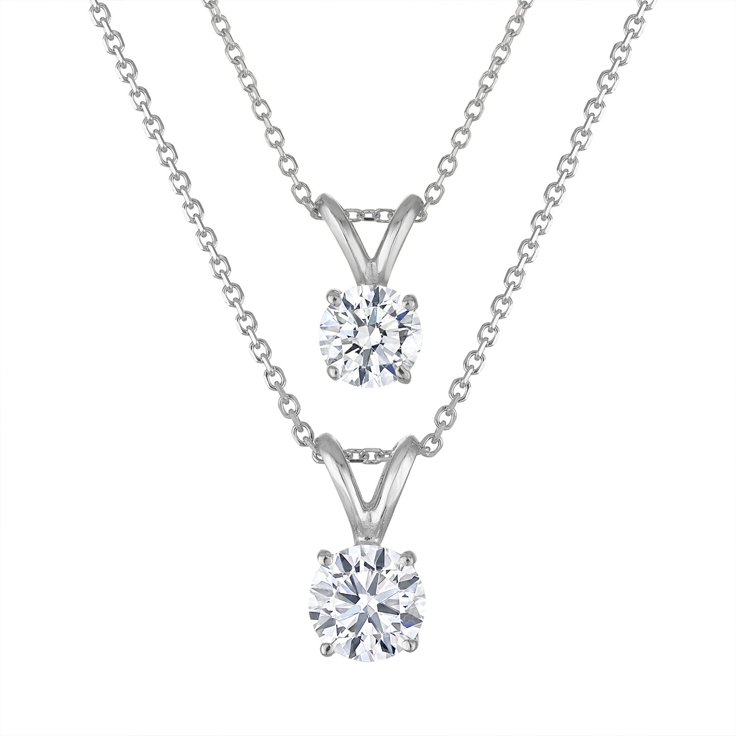 Solitaire Diamond Necklace