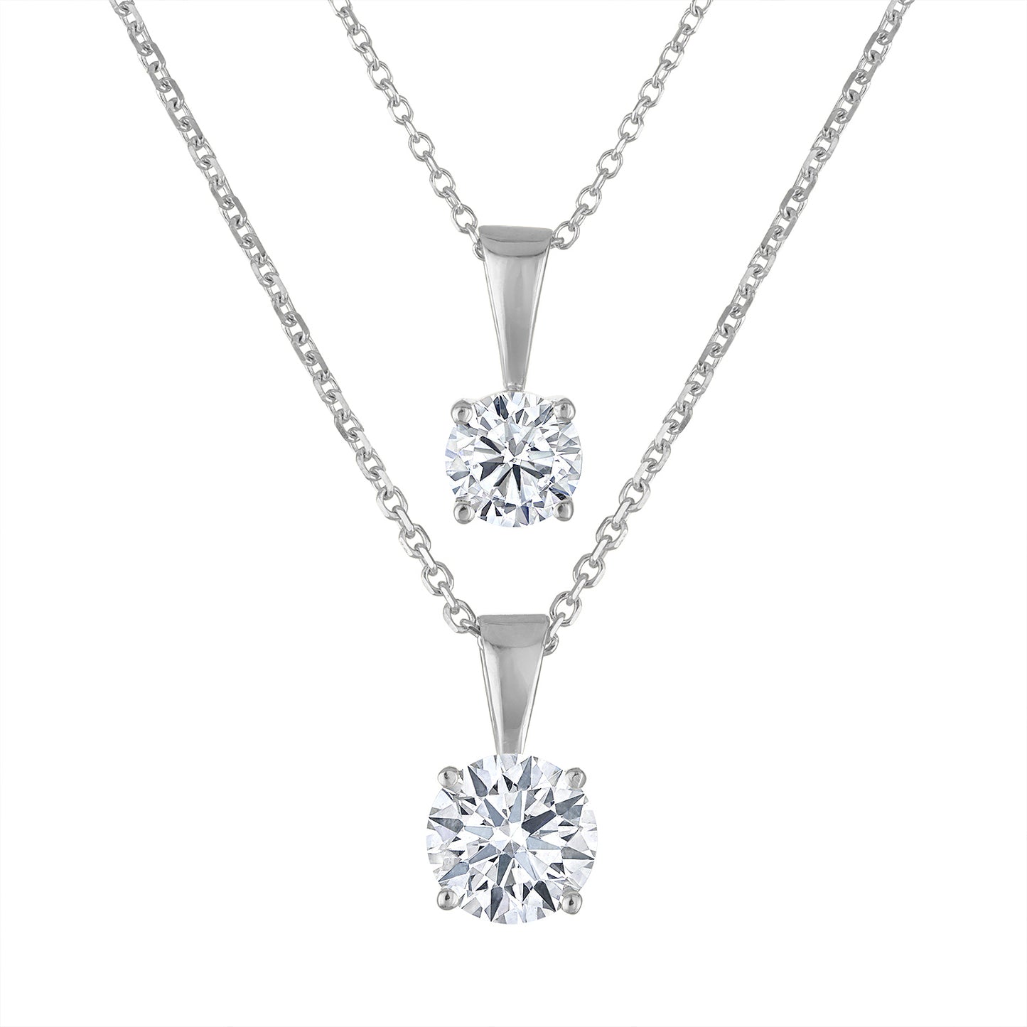 Solitaire Diamond Necklace