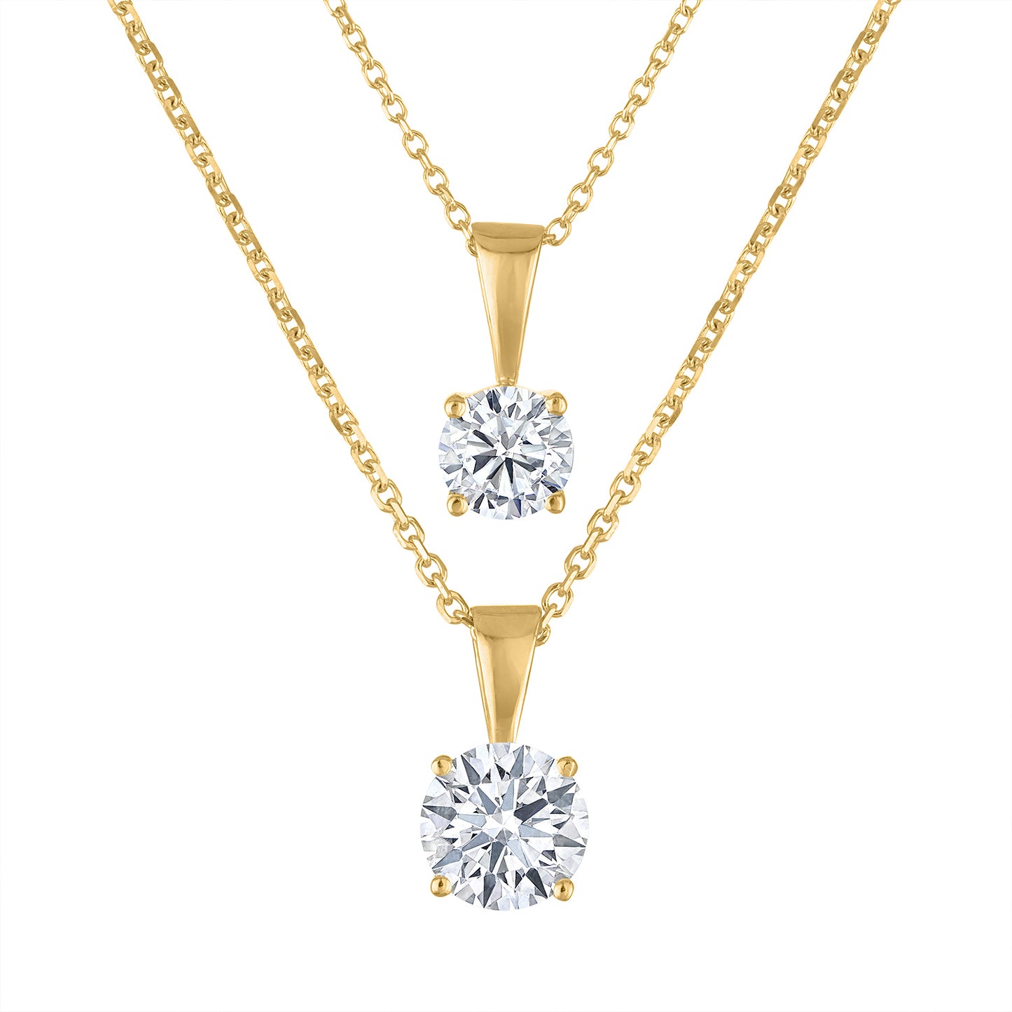 Solitaire Diamond Necklace