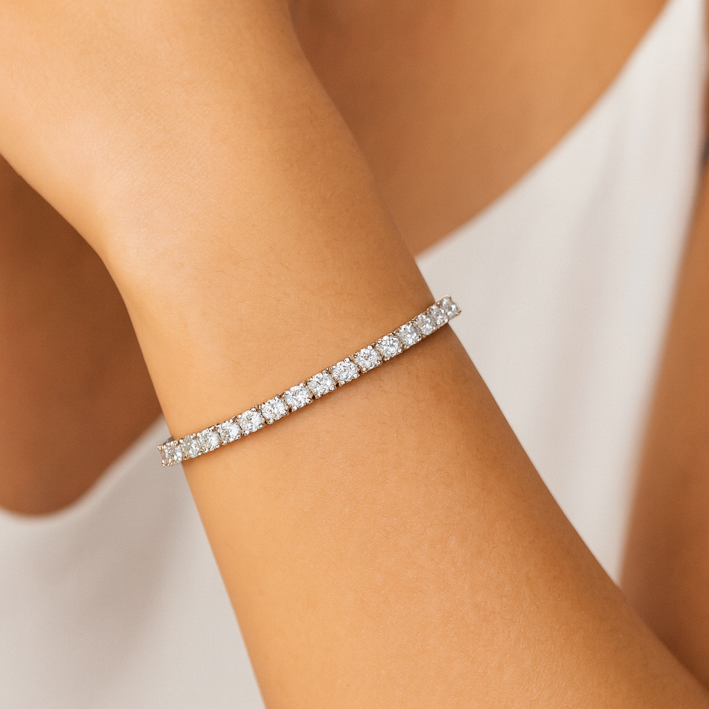 2 to 10 Carat Diamond Tennis Bracelet