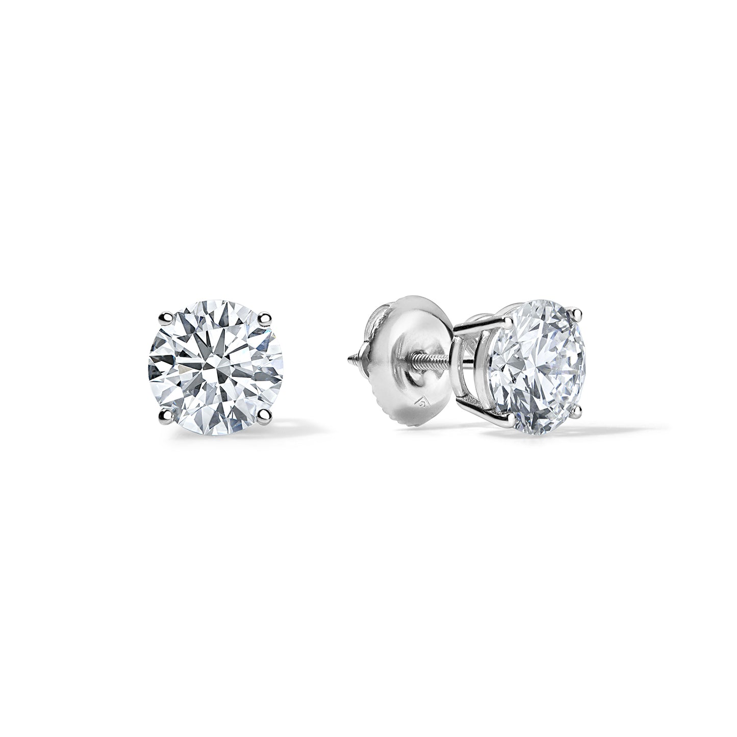 IGI Certified Lab Grown Diamond Stud Earrings