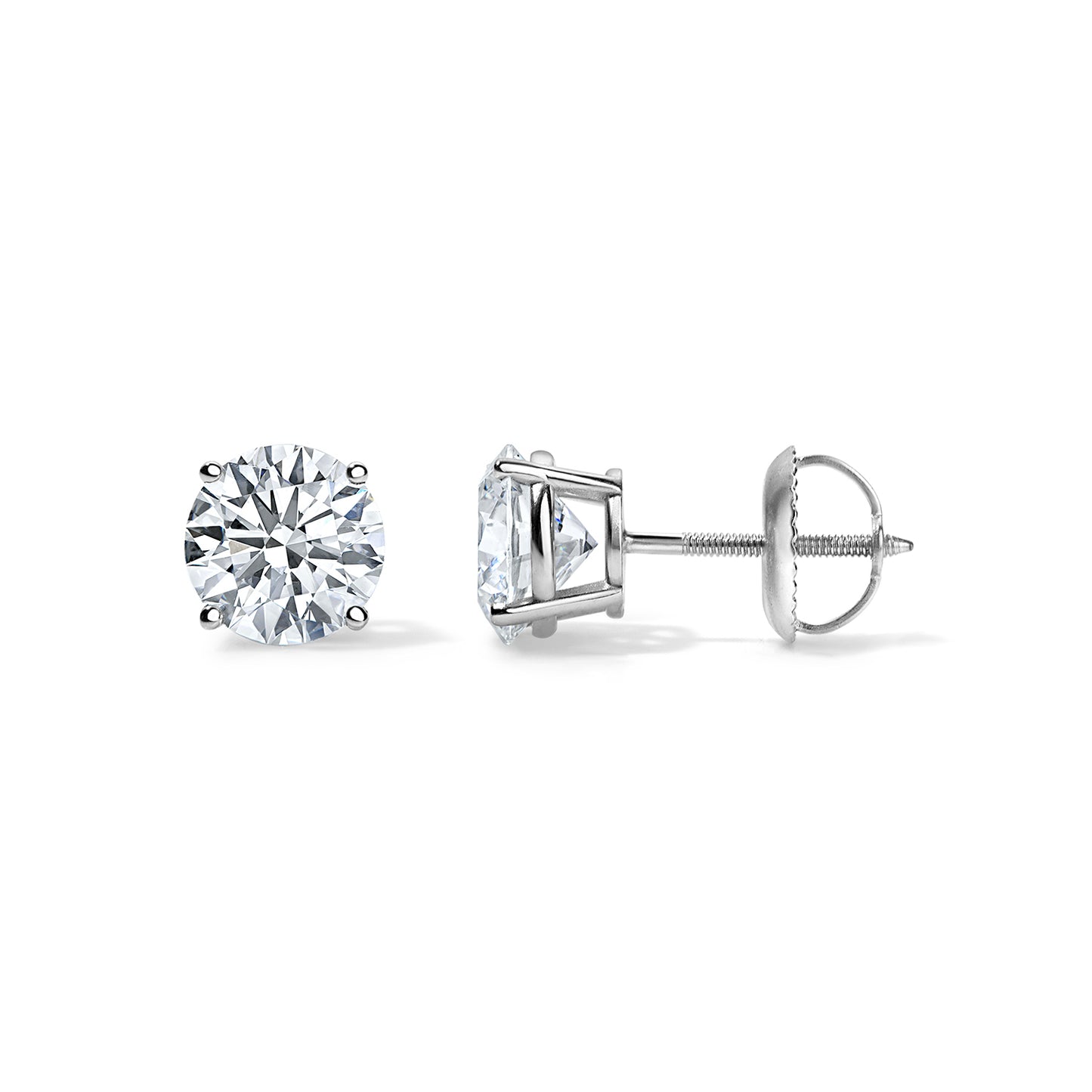 IGI Certified Lab Grown Diamond Stud Earrings