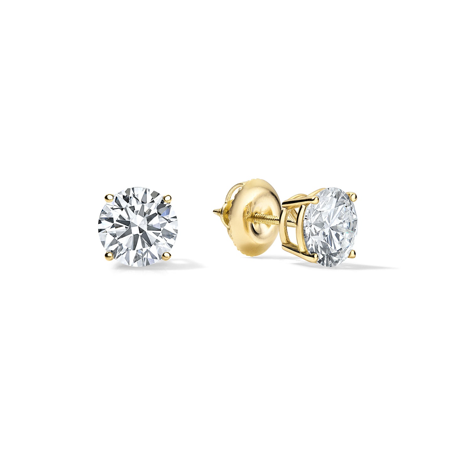 IGI Certified Lab Grown Diamond Stud Earrings