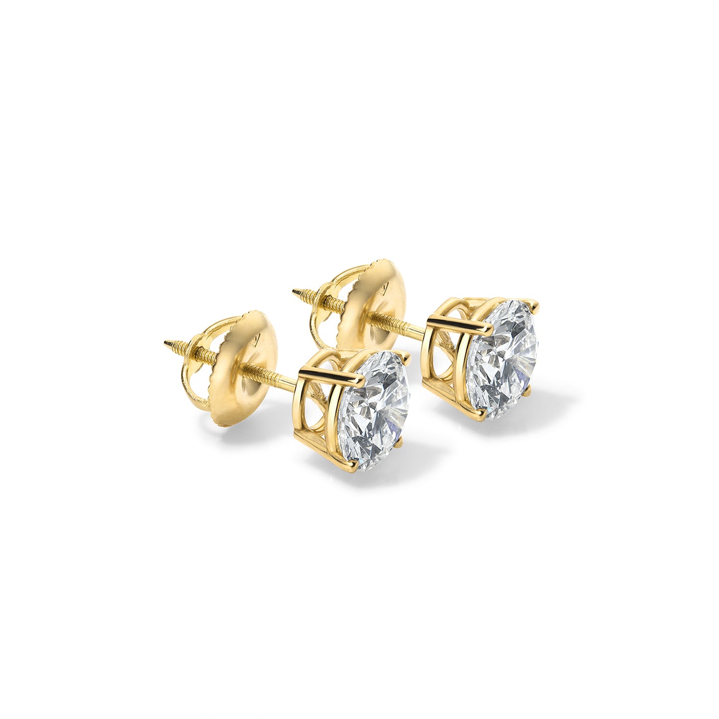 IGI Certified Lab Grown Diamond Stud Earrings