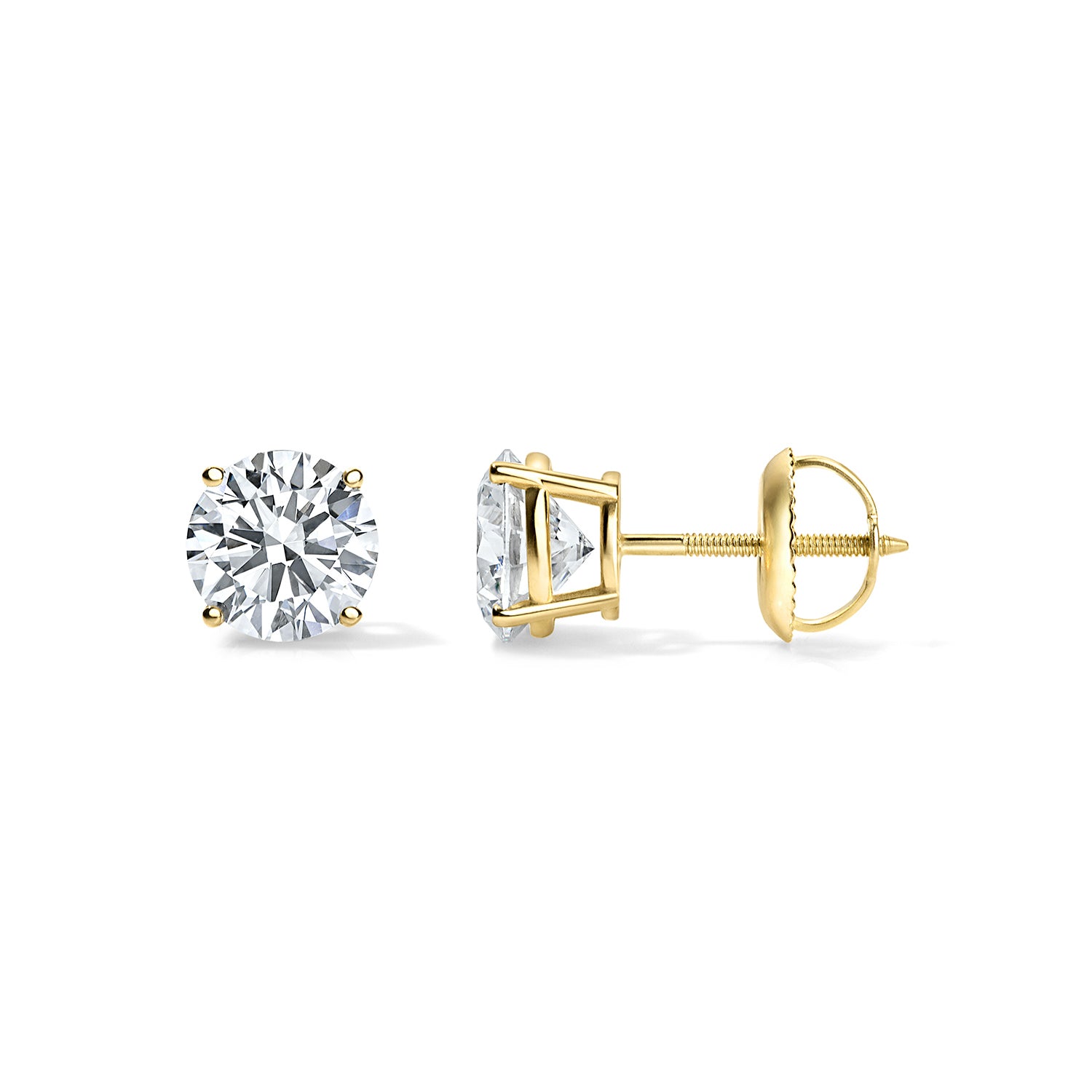 IGI Certified Lab Grown Diamond Stud Earrings