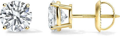 IGI Certified Lab Grown Diamond Earrings For Men and Women