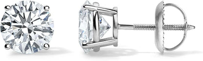 IGI Certified Lab Grown Diamond Earrings For Men and Women