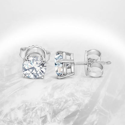 Diamond Stud Earrings for Women and Men