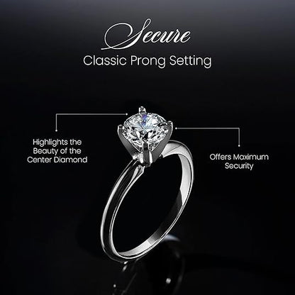 IGI Certified Women's Engagement Rings