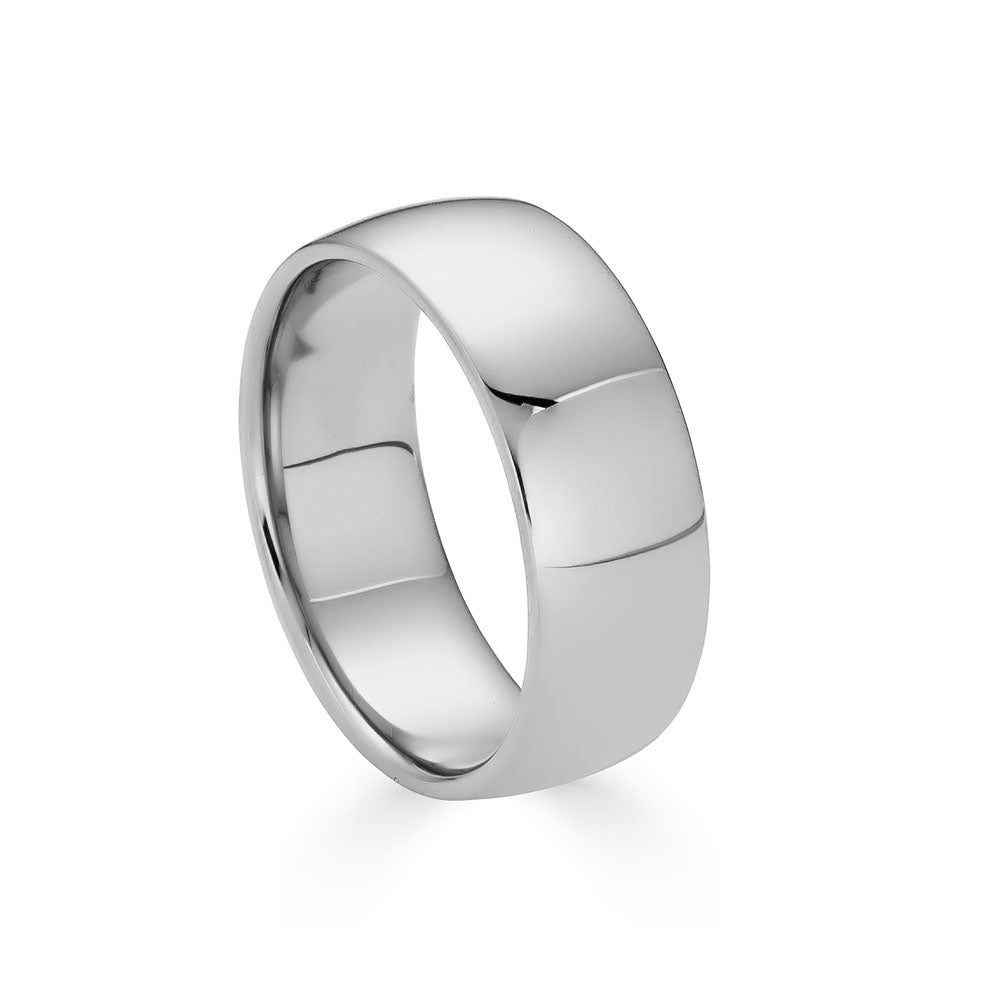 7mm Solid Gold Wedding Band