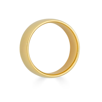 7mm Solid Gold Wedding Band