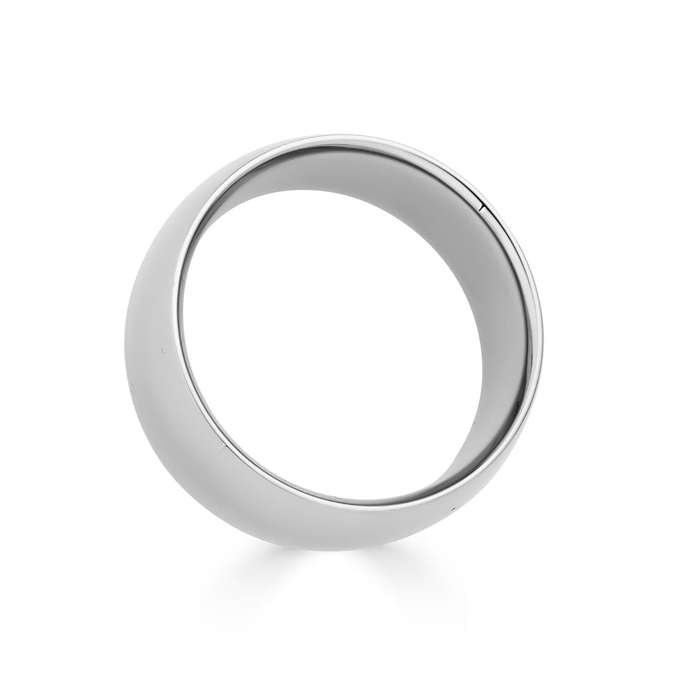 8mm Solid Gold Wedding Band