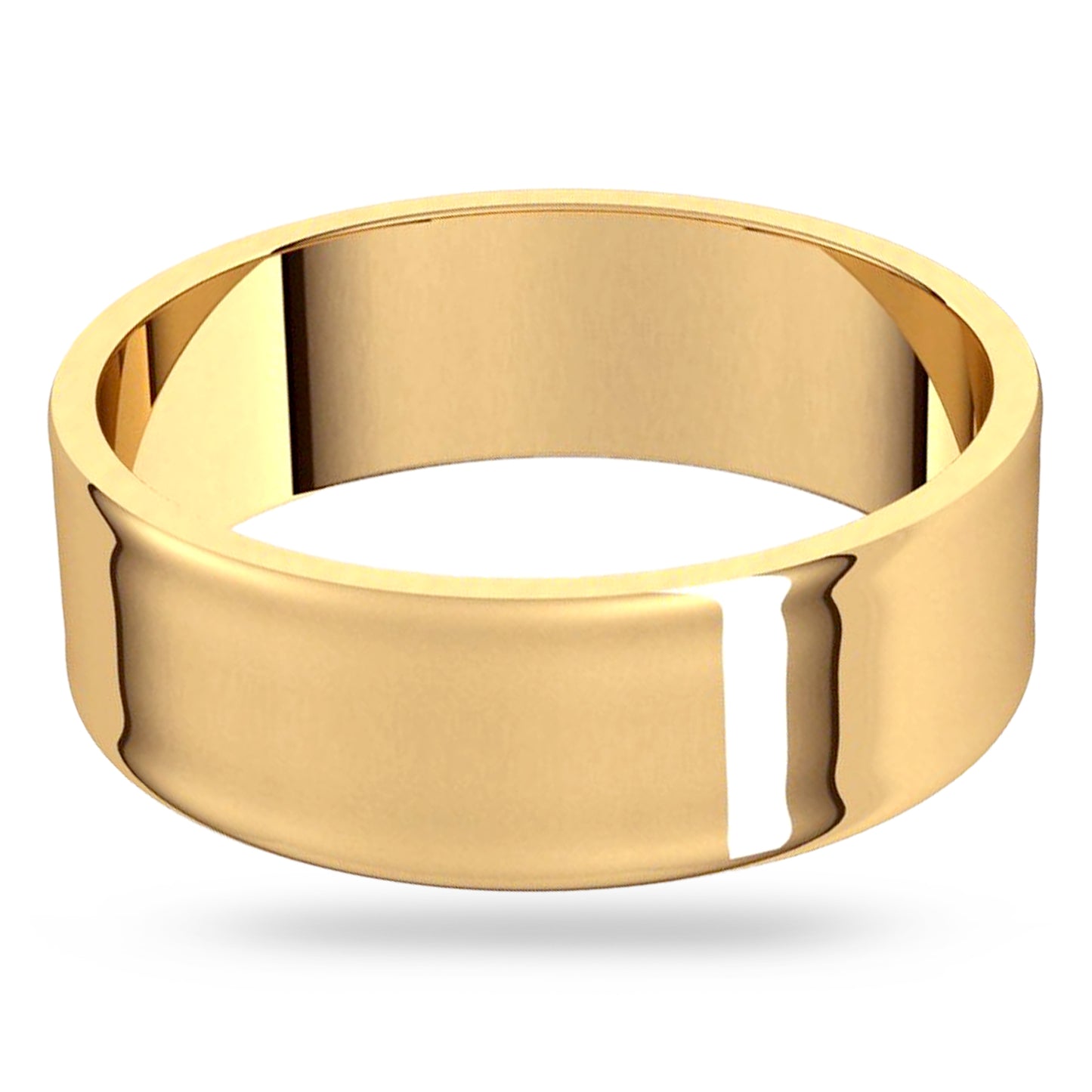 6mm Solid Gold Wedding Band