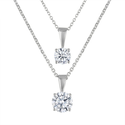 Solitaire Diamond Necklace